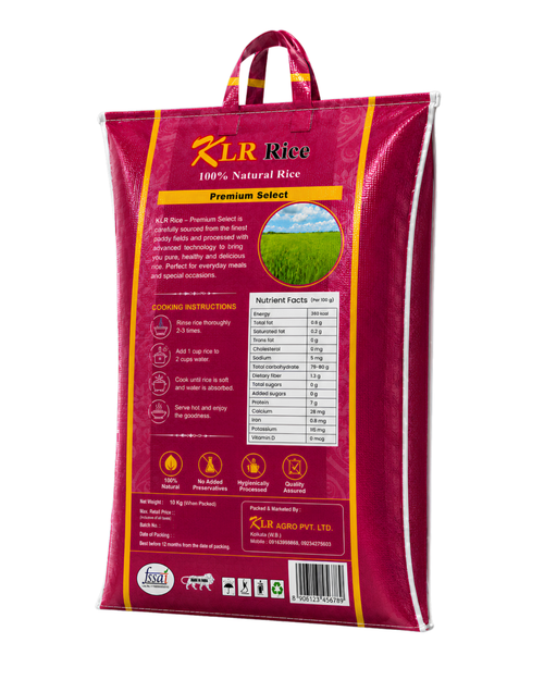 KLR Miniket Rice - Premium Select, 10 kg